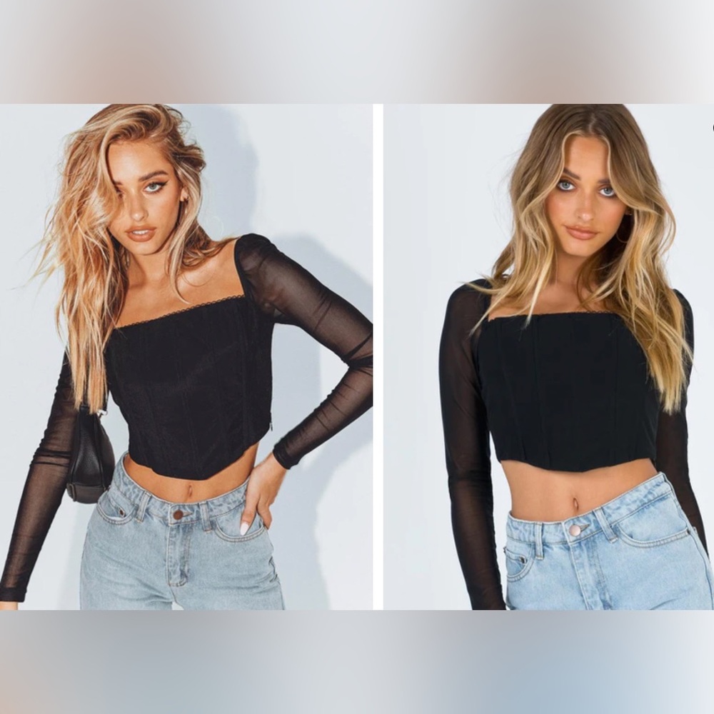 Princess Polly Beverly long sleeve top